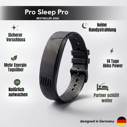 PRO-SLEEP PRO™ — Der erste Wecker, den man fühlt, statt hört.