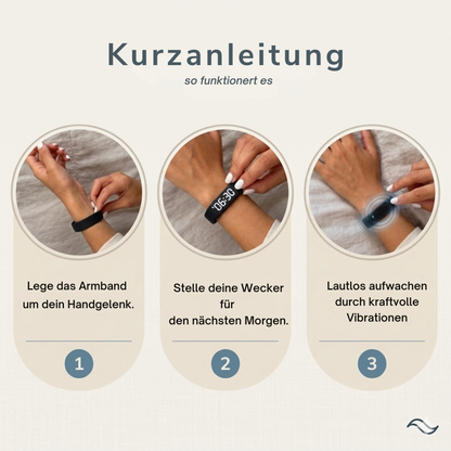 PRO-SLEEP PRO™ — Der erste Wecker, den man fühlt, statt hört.